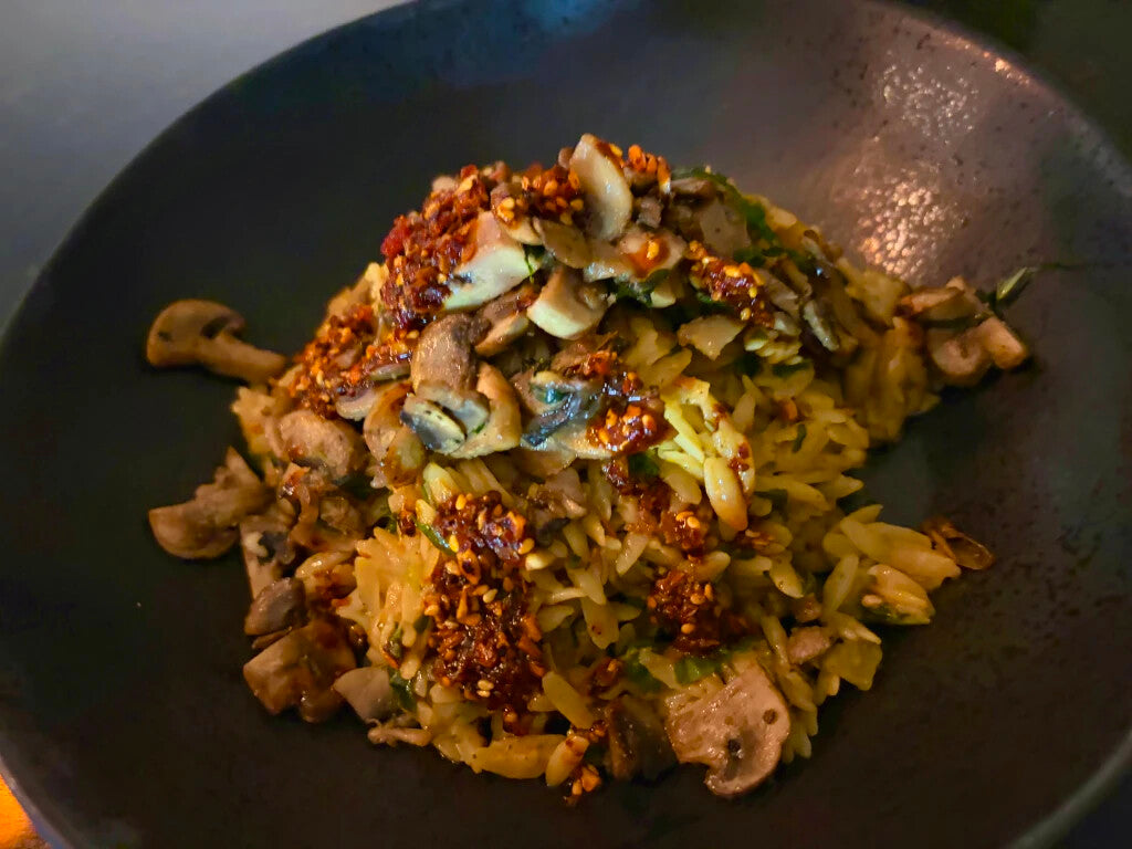 Sun-Dried Tomato and Mushroom Orzo Two Ways